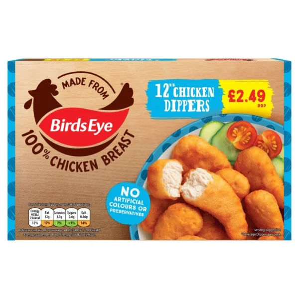 Birds Eye 12 Chicken Dippers 220g 220g × 1